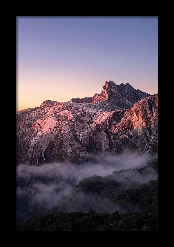 Mount Kinabalu At Sunrise