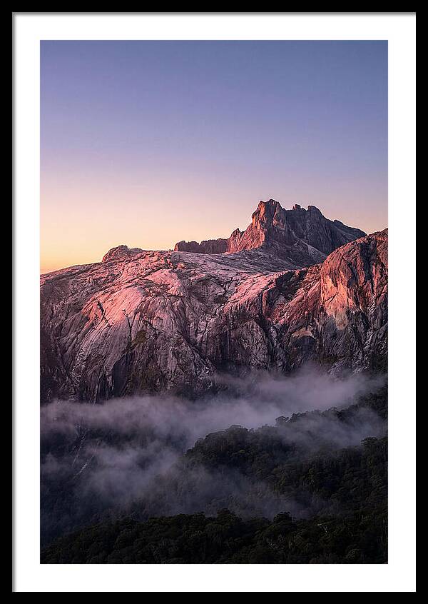 Mount Kinabalu At Sunrise