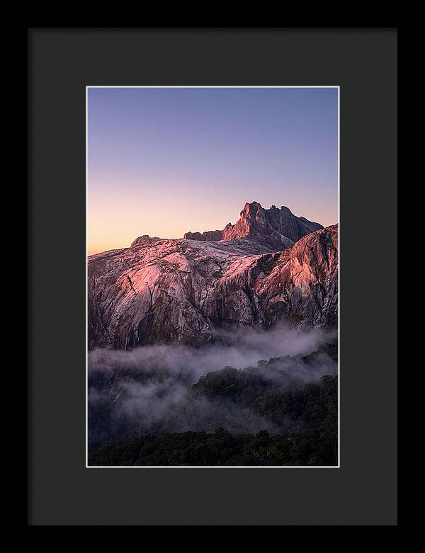Mount Kinabalu At Sunrise