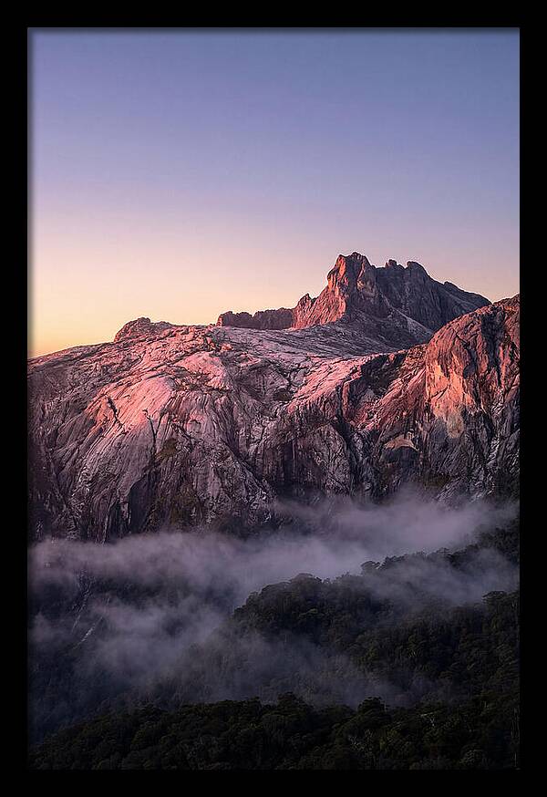 Mount Kinabalu At Sunrise