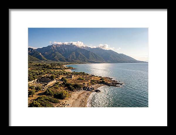 Mount Olympus From The Pierian Coast