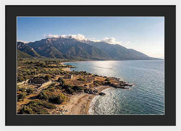 Mount Olympus From The Pierian Coast