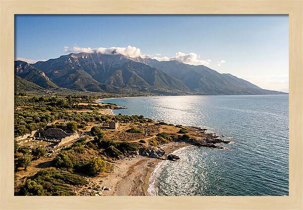 Mount Olympus From The Pierian Coast
