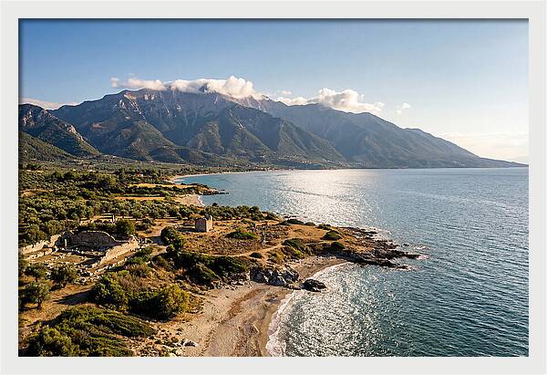 Mount Olympus From The Pierian Coast