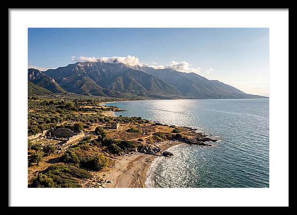 Mount Olympus From The Pierian Coast