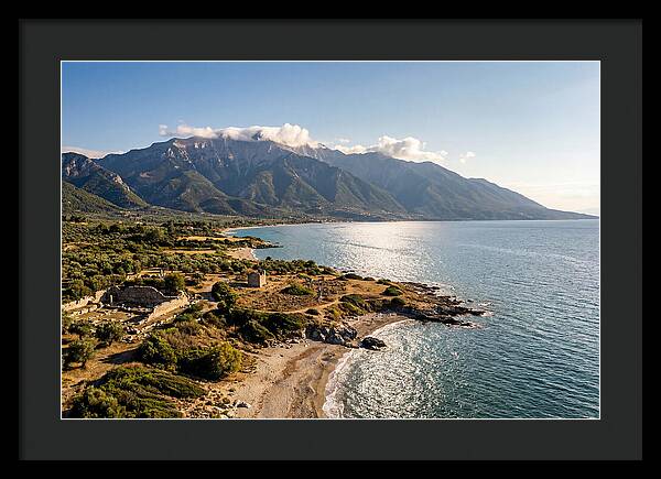 Mount Olympus From The Pierian Coast