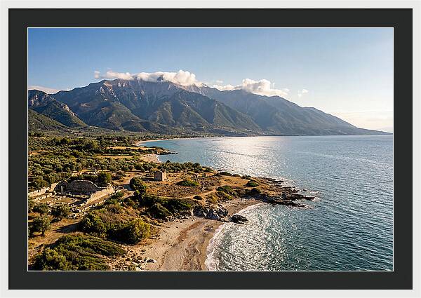 Mount Olympus From The Pierian Coast
