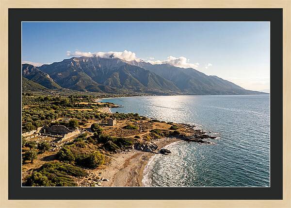 Mount Olympus From The Pierian Coast