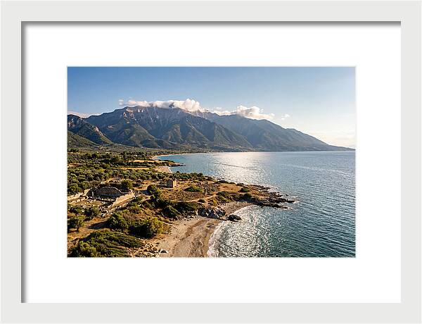 Mount Olympus From The Pierian Coast