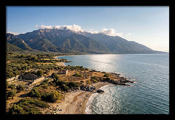 Mount Olympus From The Pierian Coast