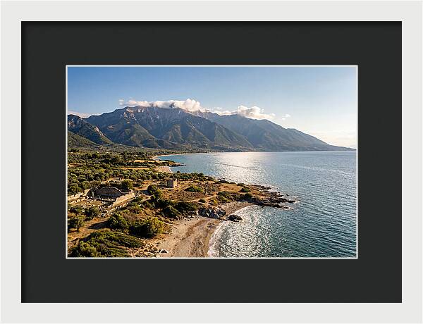 Mount Olympus From The Pierian Coast
