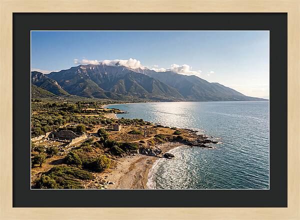 Mount Olympus From The Pierian Coast