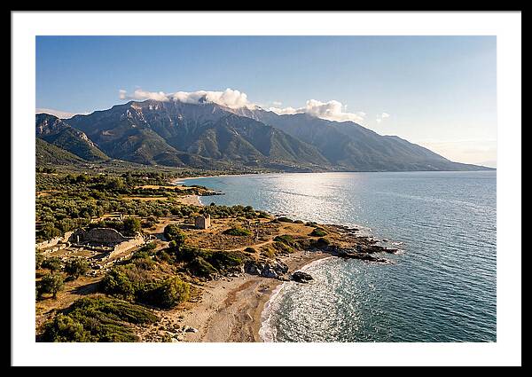 Mount Olympus From The Pierian Coast
