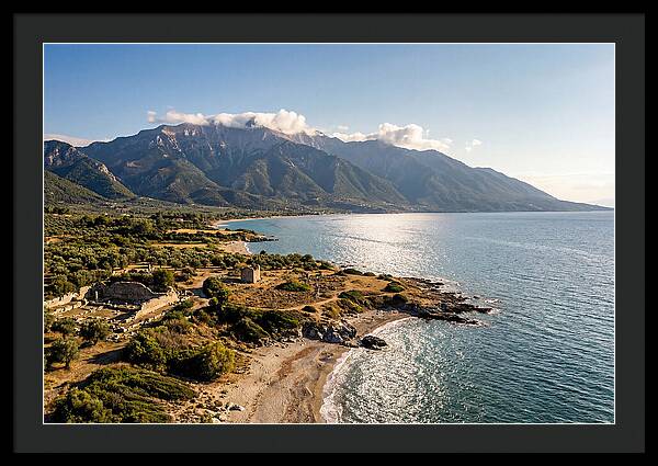 Mount Olympus From The Pierian Coast