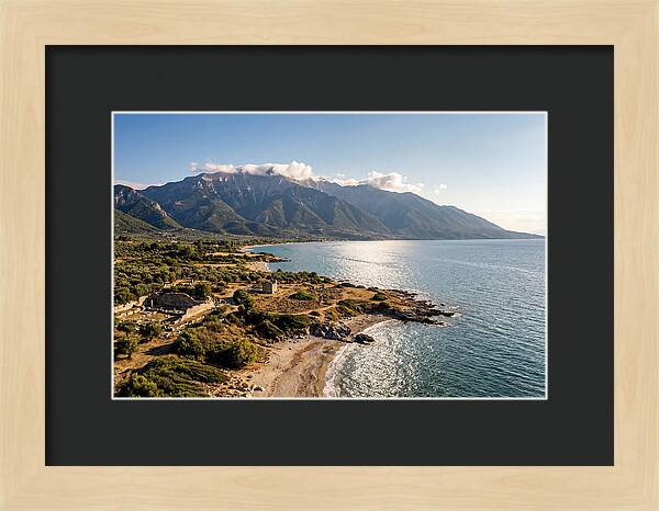 Mount Olympus From The Pierian Coast
