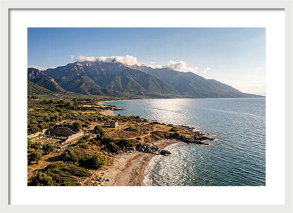 Mount Olympus From The Pierian Coast