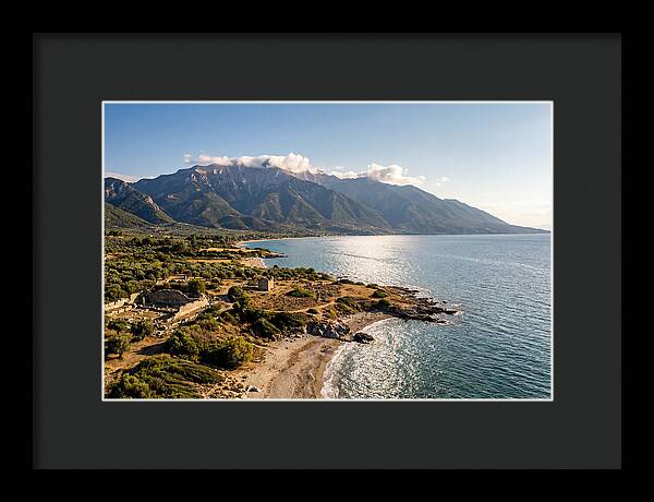 Mount Olympus From The Pierian Coast