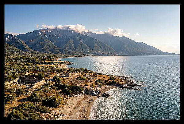 Mount Olympus From The Pierian Coast