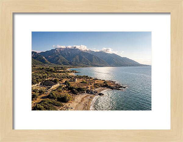 Mount Olympus From The Pierian Coast