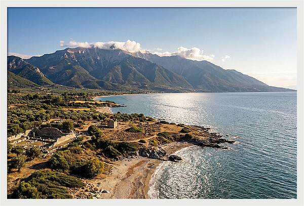 Mount Olympus From The Pierian Coast