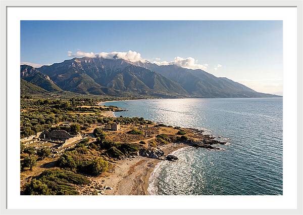 Mount Olympus From The Pierian Coast