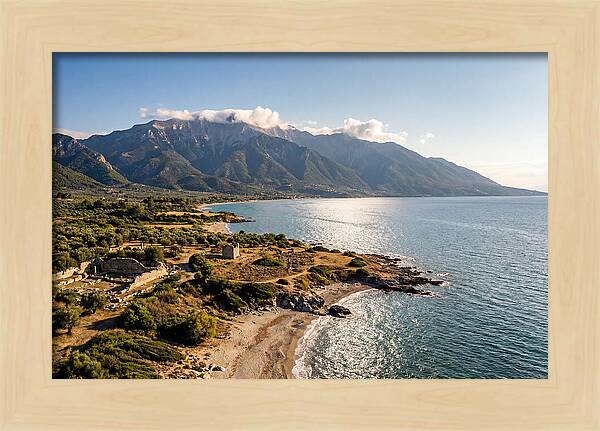 Mount Olympus From The Pierian Coast
