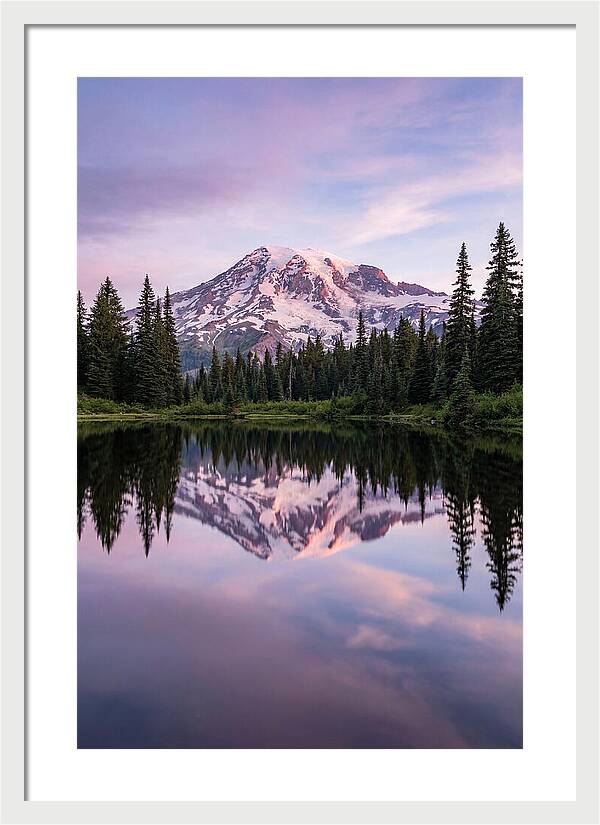 Mount Rainier At Dawn