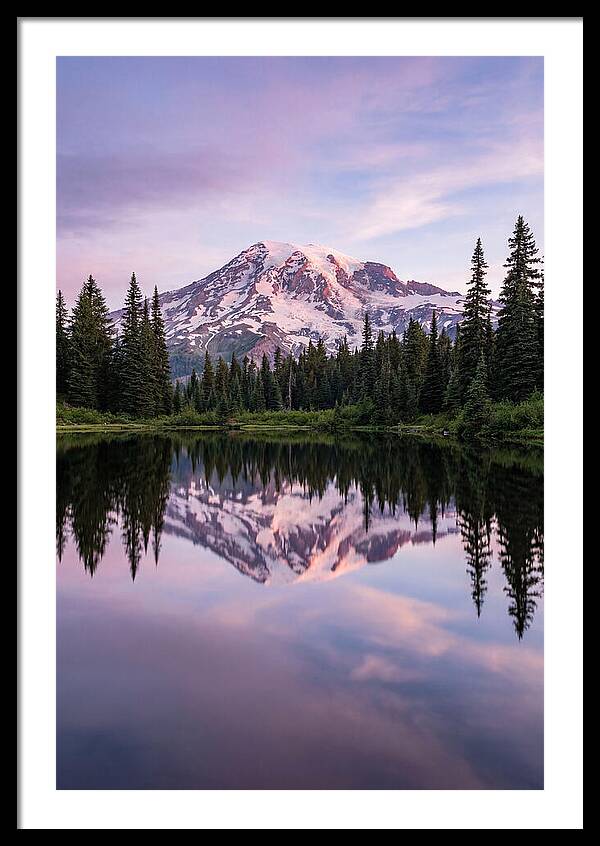 Mount Rainier At Dawn