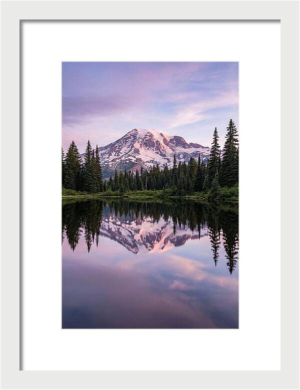 Mount Rainier At Dawn
