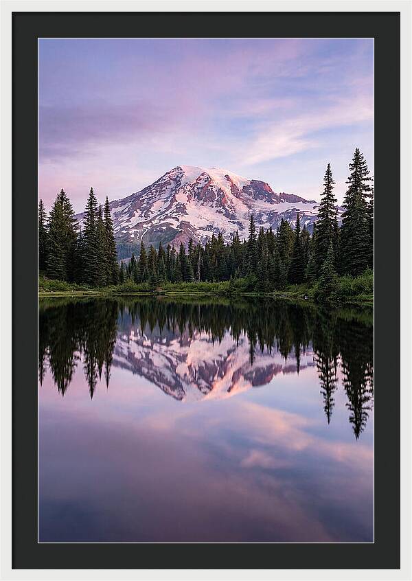 Mount Rainier At Dawn