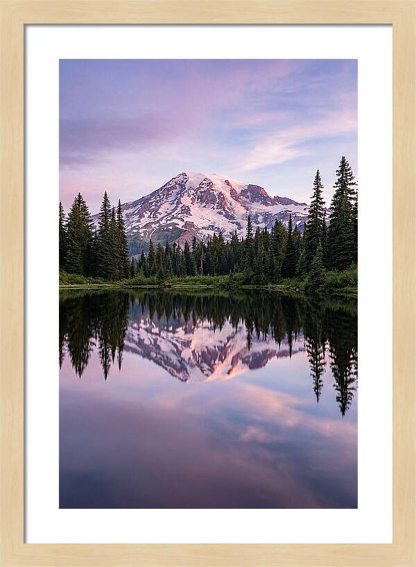 Mount Rainier At Dawn