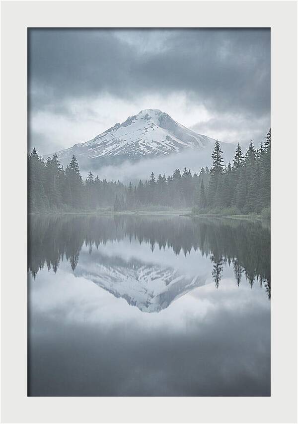 Mount Rainier Reflected Serenity