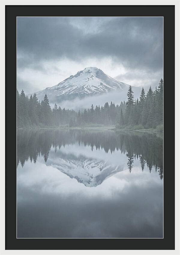 Mount Rainier Reflected Serenity