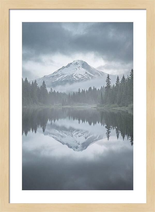 Mount Rainier Reflected Serenity