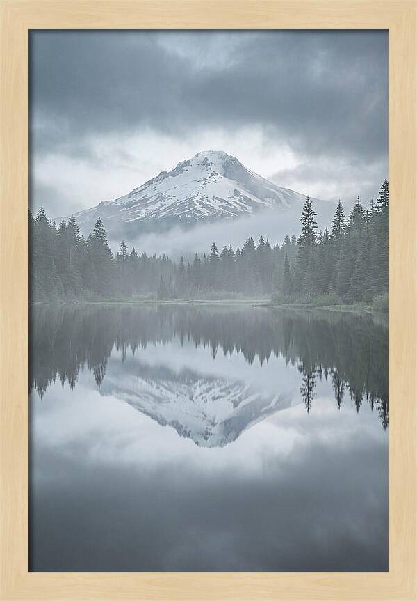 Mount Rainier Reflected Serenity