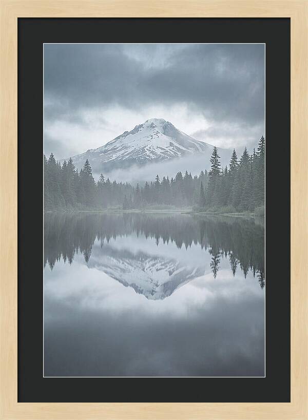 Mount Rainier Reflected Serenity