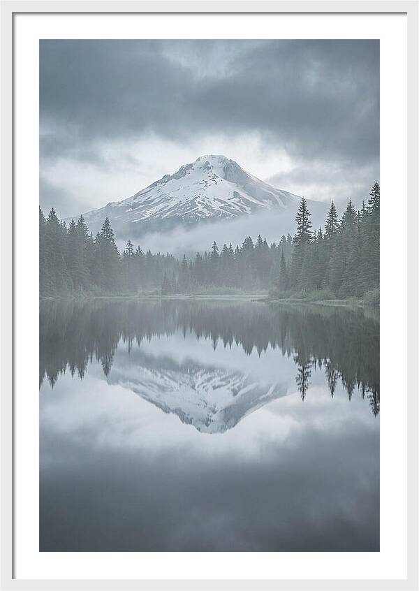 Mount Rainier Reflected Serenity