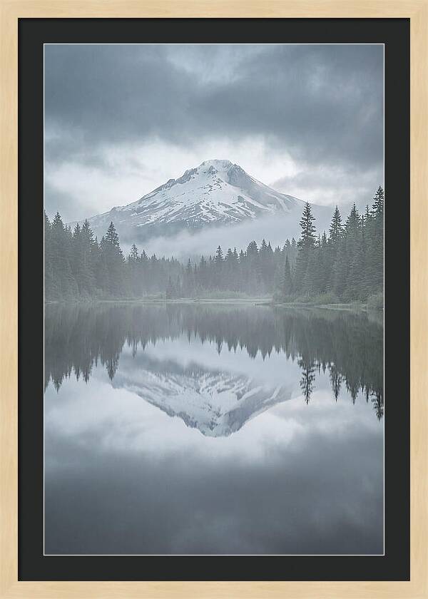 Mount Rainier Reflected Serenity