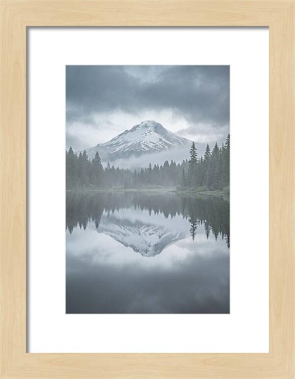 Mount Rainier Reflected Serenity