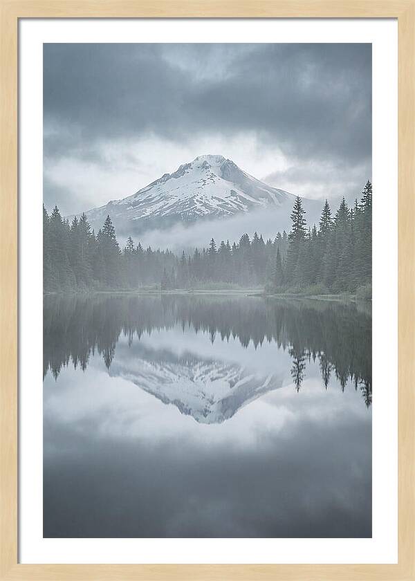 Mount Rainier Reflected Serenity