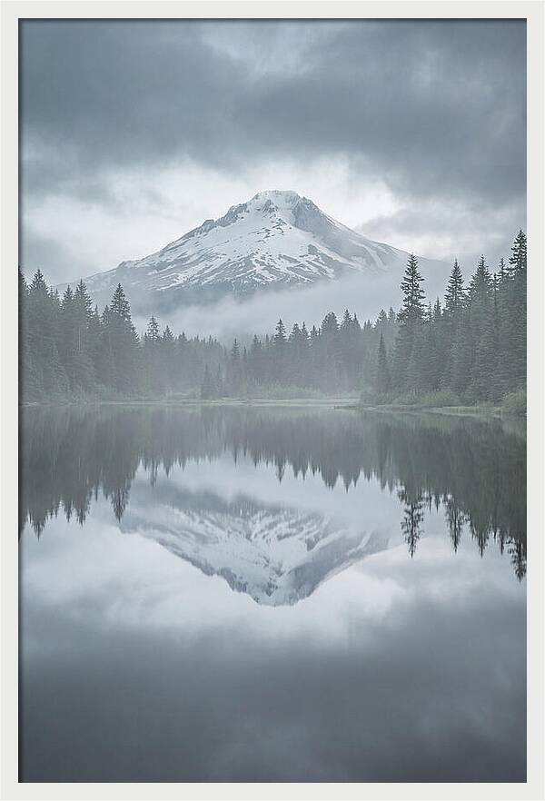 Mount Rainier Reflected Serenity