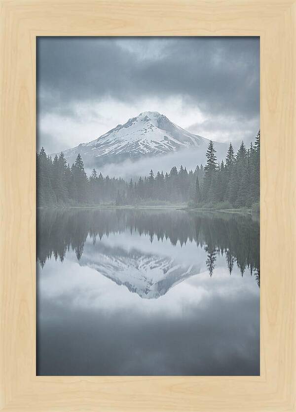 Mount Rainier Reflected Serenity
