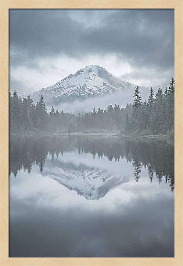 Mount Rainier Reflected Serenity