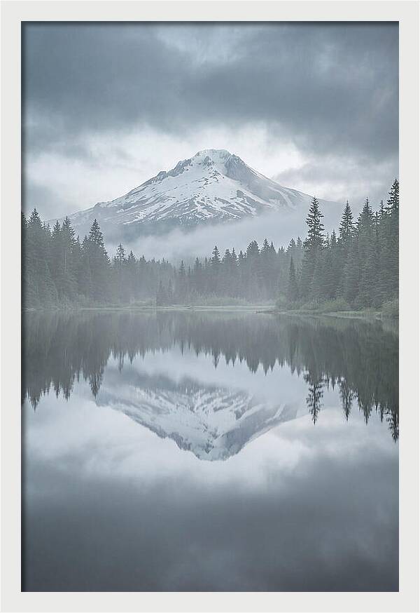 Mount Rainier Reflected Serenity