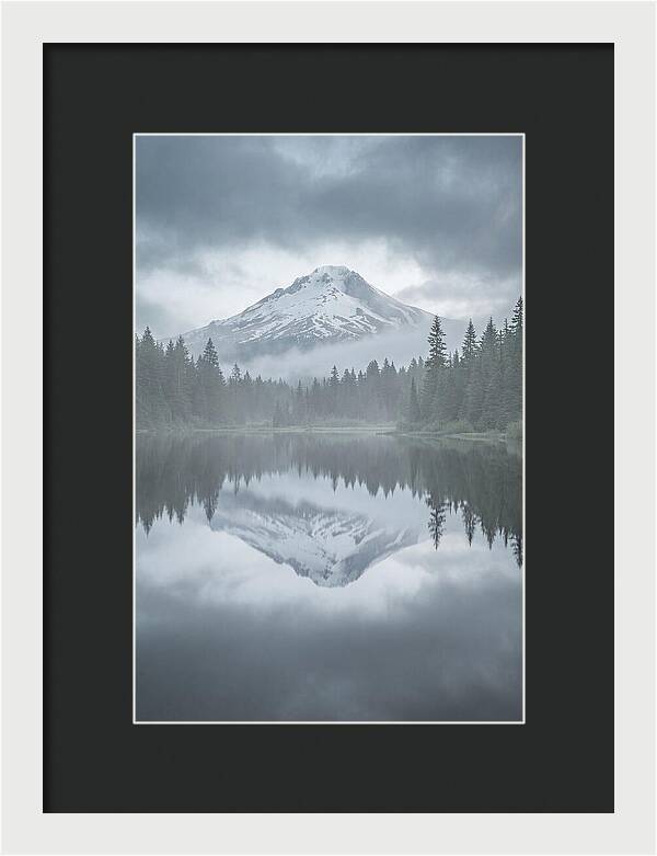 Mount Rainier Reflected Serenity