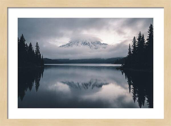 Mount Rainier Tranquil Reflection