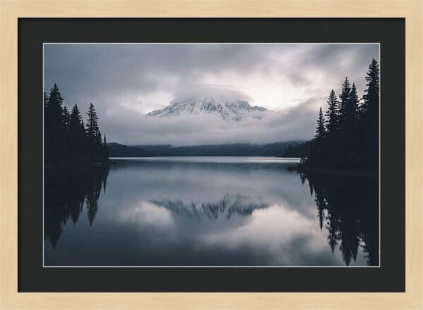 Mount Rainier Tranquil Reflection