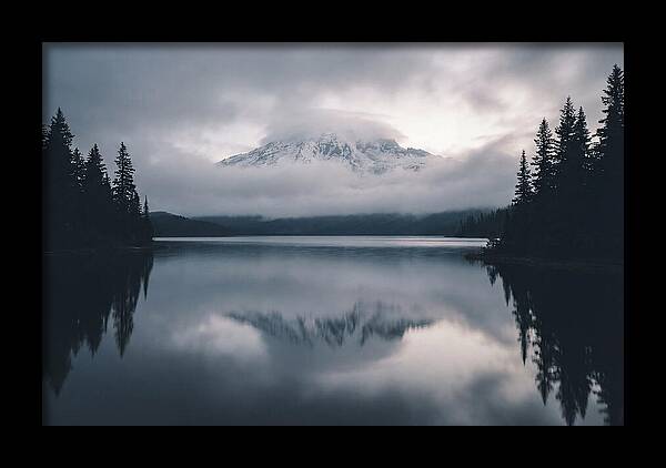 Mount Rainier Tranquil Reflection
