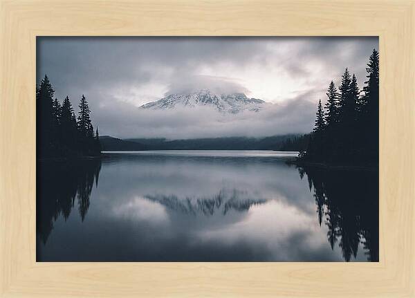 Mount Rainier Tranquil Reflection