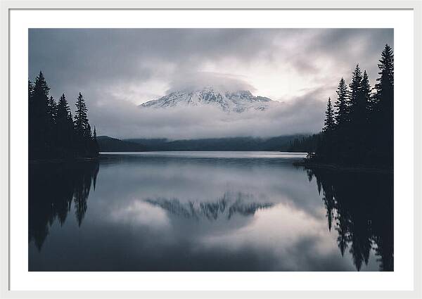 Mount Rainier Tranquil Reflection